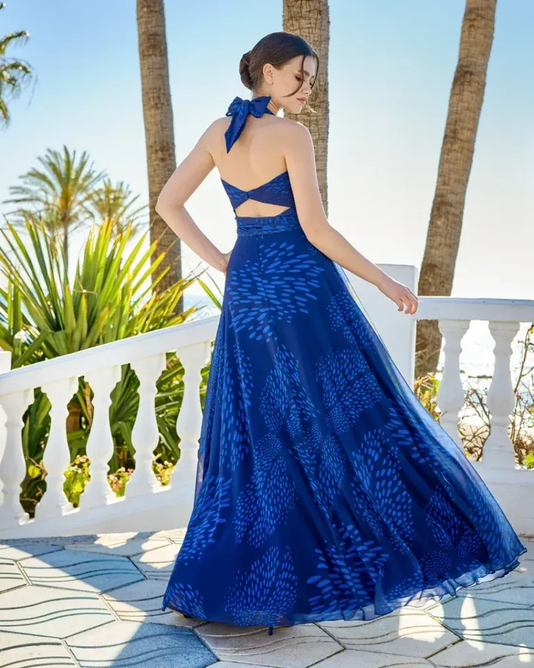 1260017 Robe Longue Azure Tropicale christiane boutique guadeloupe (2).webp