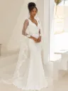 Voile de Mariée Dentelle Perlée